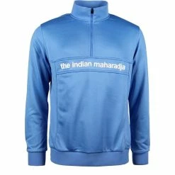 Begroting ⌛ Indian Maharadja Poly Terry Half Zip Junior 🔥