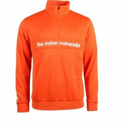 Goedkoop 👏 Indian Maharadja Poly Terry Half Zip Junior 👍